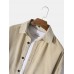 Mens Corduroy Solid Button Down Front Outwear Cardigan