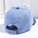 Menico Men Cotton Damaged Brushed Nostalgic Stitching Outdoor Adjustable Sunshade Baseball Cap