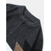 Men Chenille Contrast Strip Pockets Zipper Cardigans Sweaters Cardigans