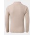 Mens Solid Color Mock Neck Long Sleeve Simple Warm Sweaters