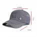 Unisex Polyester Casual Outdoor Fishing Breathable Adjustable Quick Dry Sunshade Baseball Hats