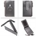 For Airtag Tracker Case Carbon Fiber Credit Card Holder Wallet  Grey