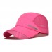 Unisex Polyester Casual Outdoor Mountaineering Breathable Adjustable Quick Dry Sunshade Baseball Hats