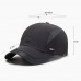 Jassy Men’s Taslon Fabric Mesh Breathable Sunscreen Adjustable Outdoor Sports Baseball Cap